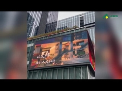 Encenação fixa exterior da aplicação da exposição de diodo emissor de luz