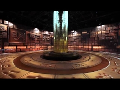 Exposição conduzida alugado