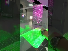Exibição de LED transparente