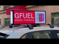 O diodo emissor de luz do táxi P2.5 indica a tela SMD2121 exterior da propaganda do táxi do RGB