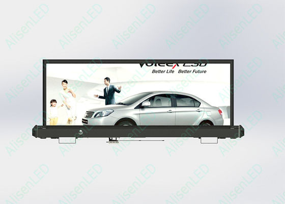 P2.5 Display de LED RGB para publicidade de táxis em exteriores Alto brilho 5000nits