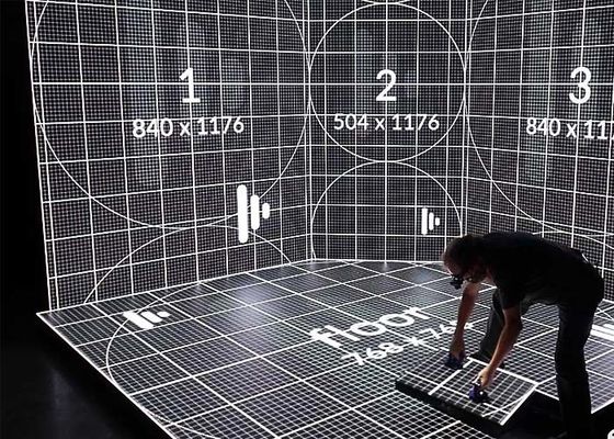 Novastar/Kinglight Control System XR LED Floor Display para 100000 horas de vida útil a longo prazo