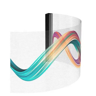 90% de transparência Teatro LED a cores 3840hz Transparente LED