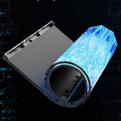 Ecrã de piso flexível dobrável P1.5 P2.6 P3.91 GOB Display LED dobrável